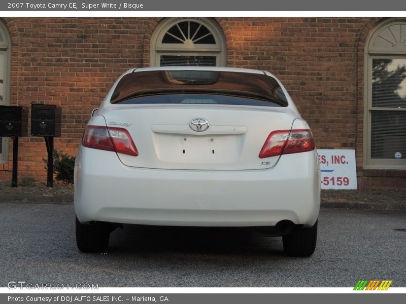 Super White / Bisque 2007 Toyota Camry CE