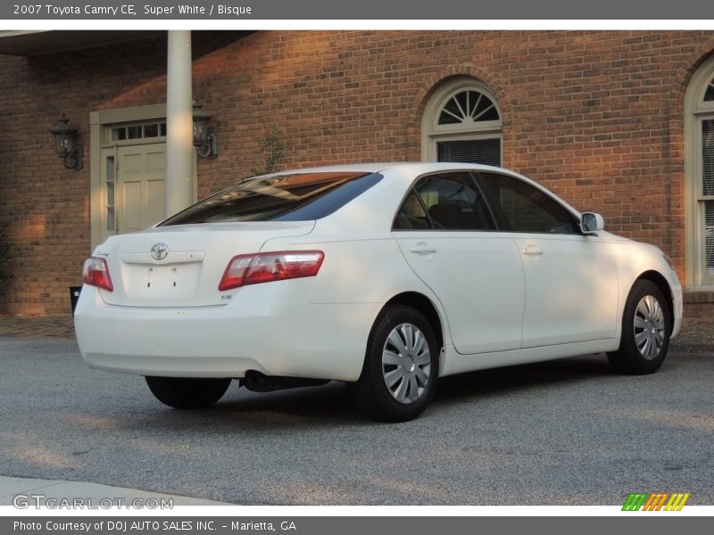 Super White / Bisque 2007 Toyota Camry CE