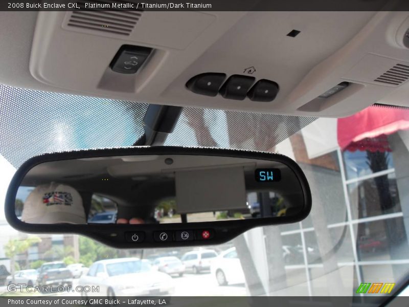Platinum Metallic / Titanium/Dark Titanium 2008 Buick Enclave CXL