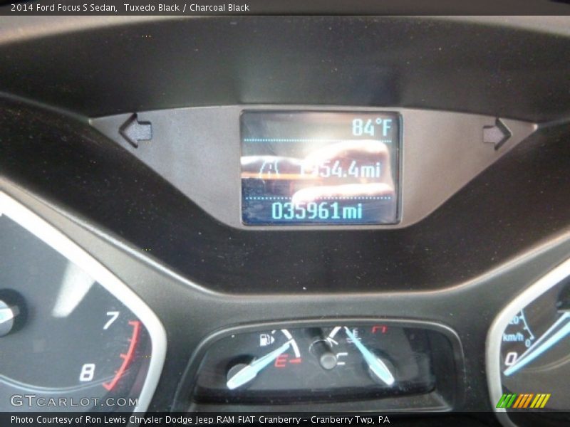 Tuxedo Black / Charcoal Black 2014 Ford Focus S Sedan