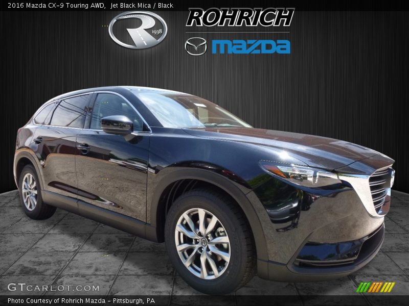 Jet Black Mica / Black 2016 Mazda CX-9 Touring AWD