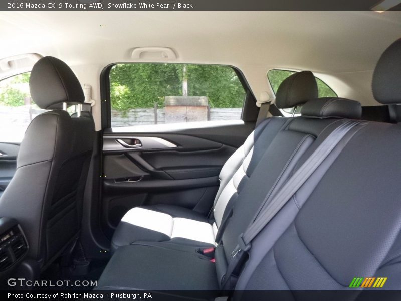 Snowflake White Pearl / Black 2016 Mazda CX-9 Touring AWD
