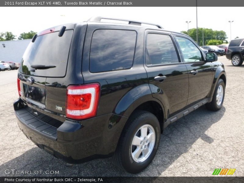 Tuxedo Black Metallic / Charcoal Black 2011 Ford Escape XLT V6 4WD