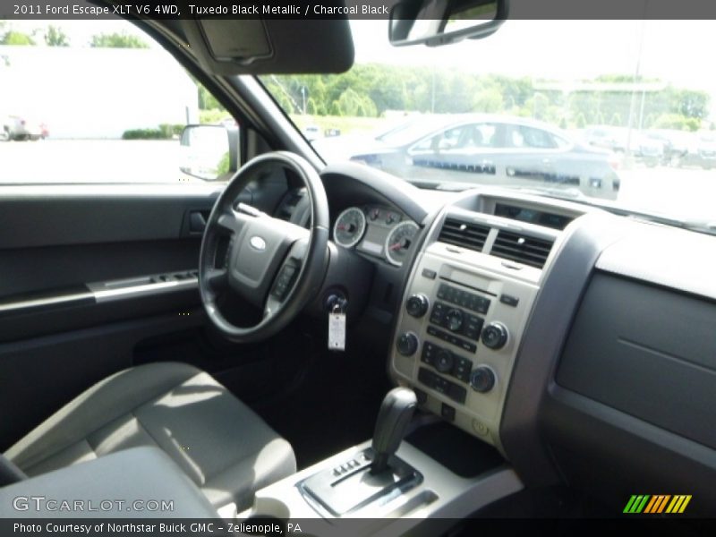 Tuxedo Black Metallic / Charcoal Black 2011 Ford Escape XLT V6 4WD