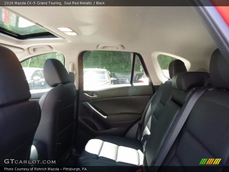 Soul Red Metallic / Black 2016 Mazda CX-5 Grand Touring