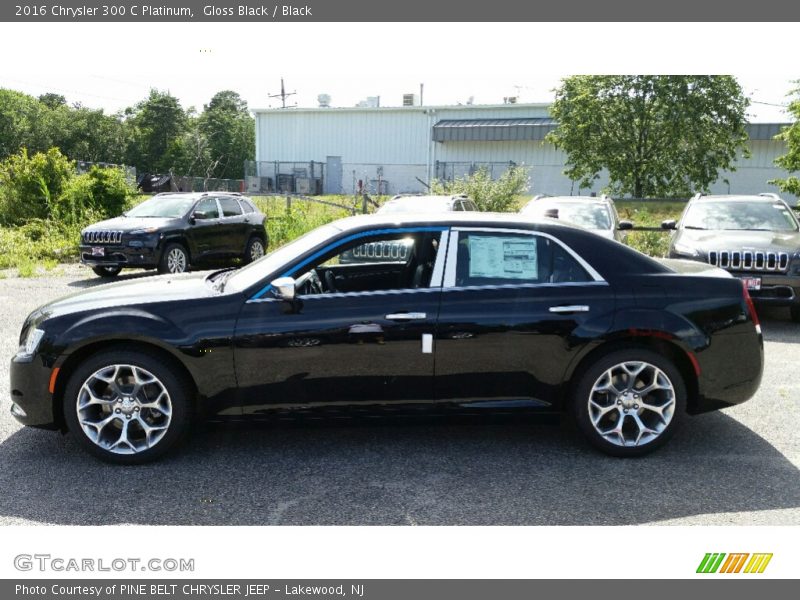 Gloss Black / Black 2016 Chrysler 300 C Platinum