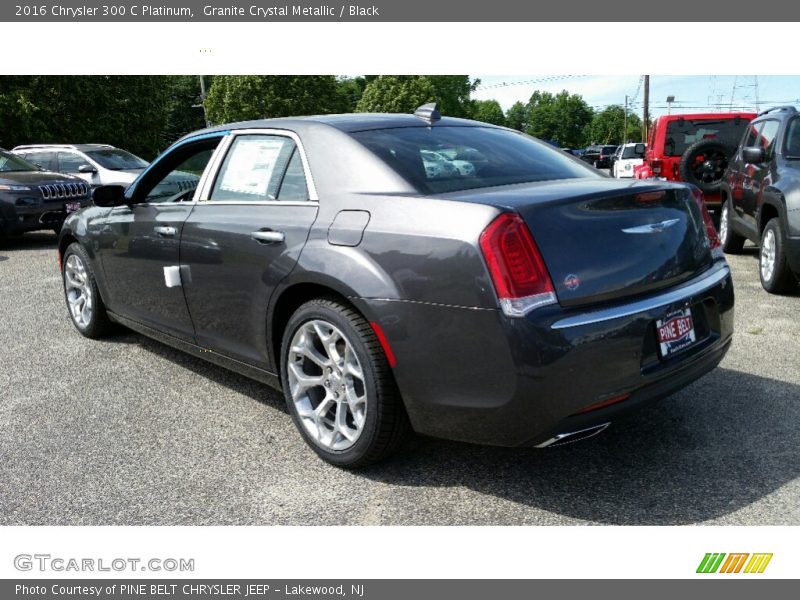 Granite Crystal Metallic / Black 2016 Chrysler 300 C Platinum
