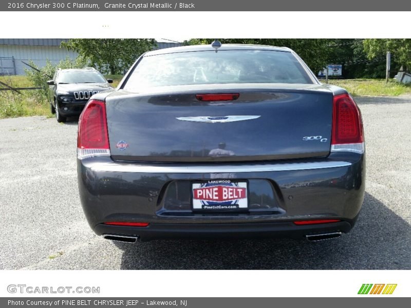 Granite Crystal Metallic / Black 2016 Chrysler 300 C Platinum