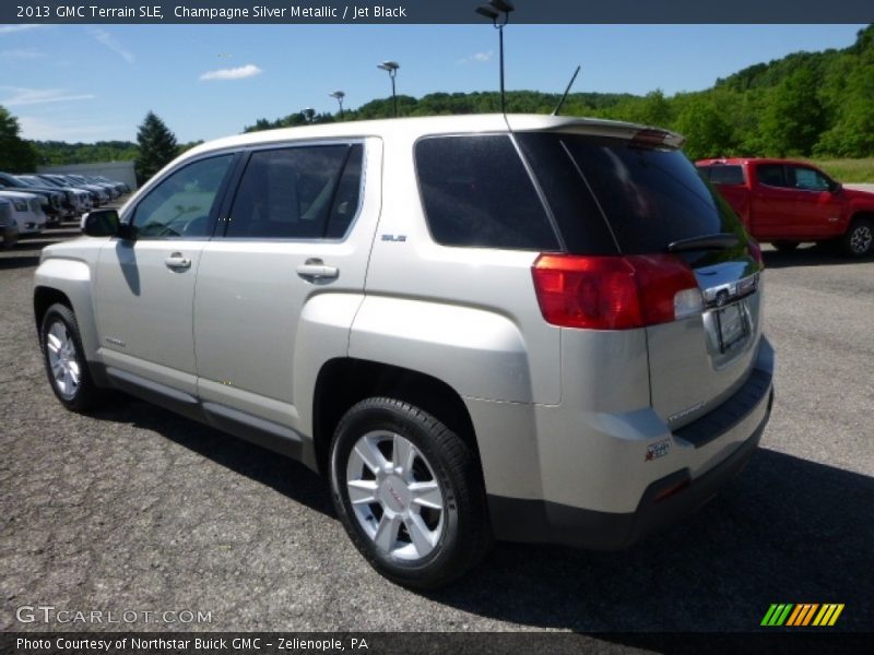 Champagne Silver Metallic / Jet Black 2013 GMC Terrain SLE