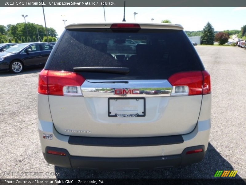 Champagne Silver Metallic / Jet Black 2013 GMC Terrain SLE