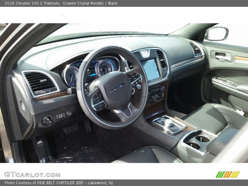 Granite Crystal Metallic / Black 2016 Chrysler 300 C Platinum