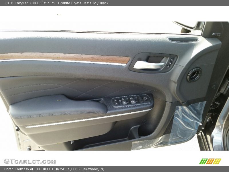 Granite Crystal Metallic / Black 2016 Chrysler 300 C Platinum