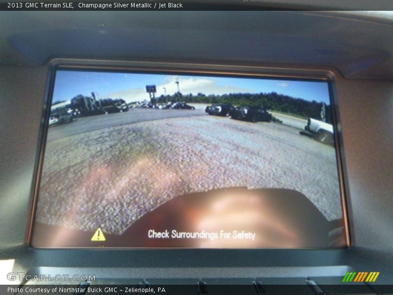Champagne Silver Metallic / Jet Black 2013 GMC Terrain SLE