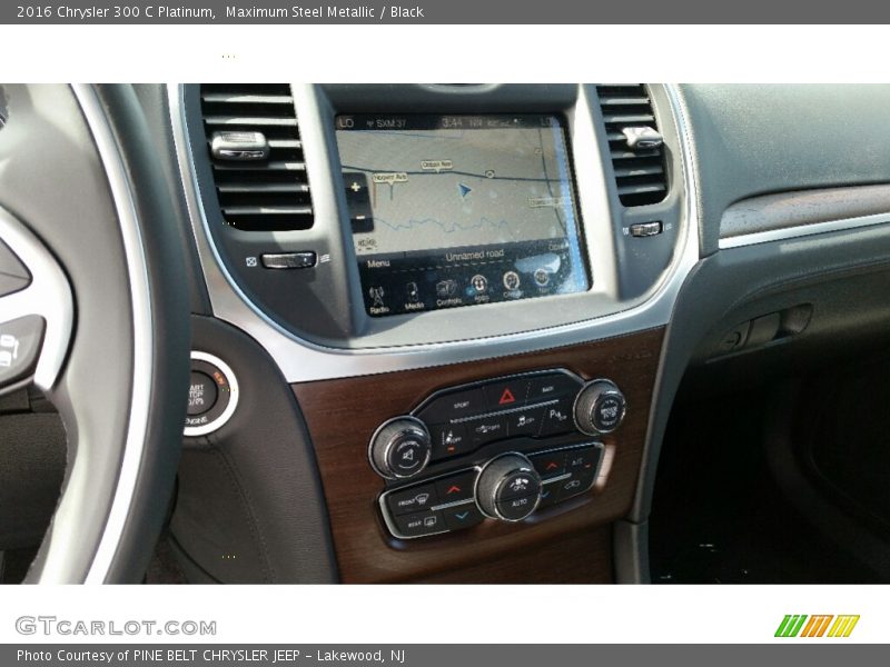 Maximum Steel Metallic / Black 2016 Chrysler 300 C Platinum