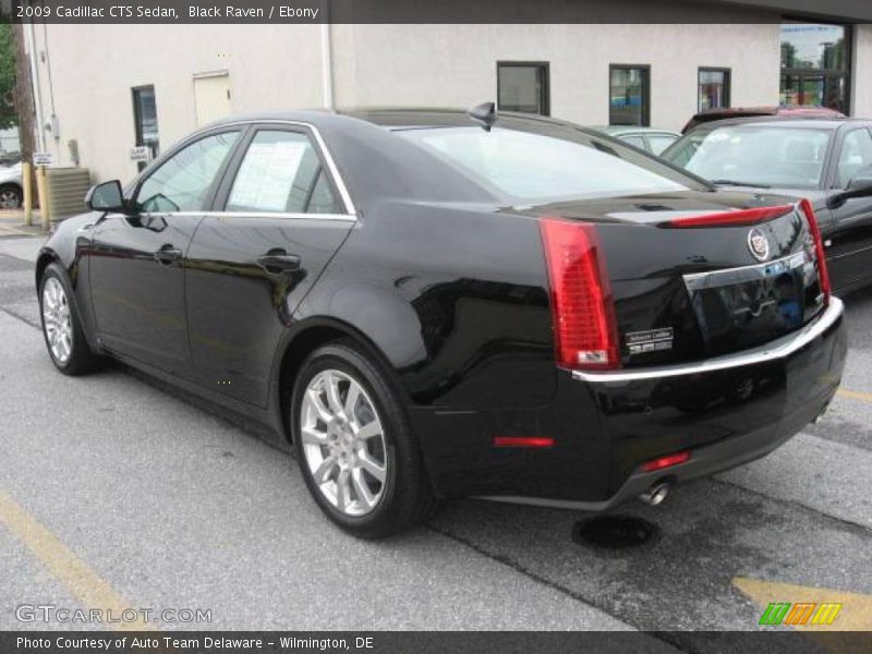 Black Raven / Ebony 2009 Cadillac CTS Sedan