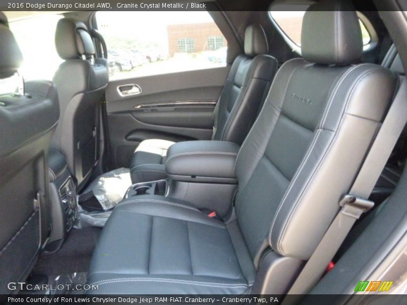 Granite Crystal Metallic / Black 2016 Dodge Durango Citadel AWD