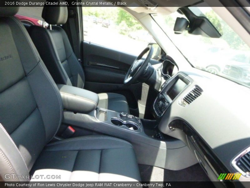 Granite Crystal Metallic / Black 2016 Dodge Durango Citadel AWD