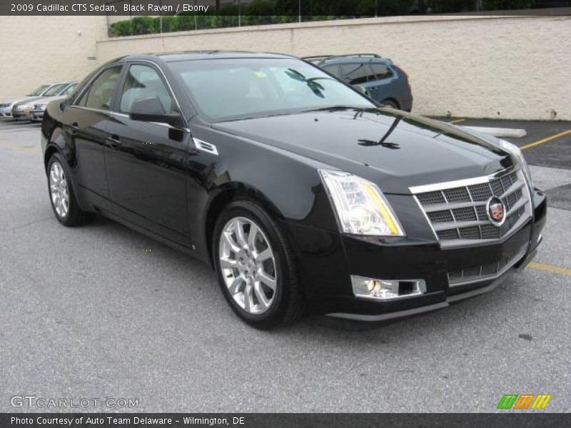 Black Raven / Ebony 2009 Cadillac CTS Sedan