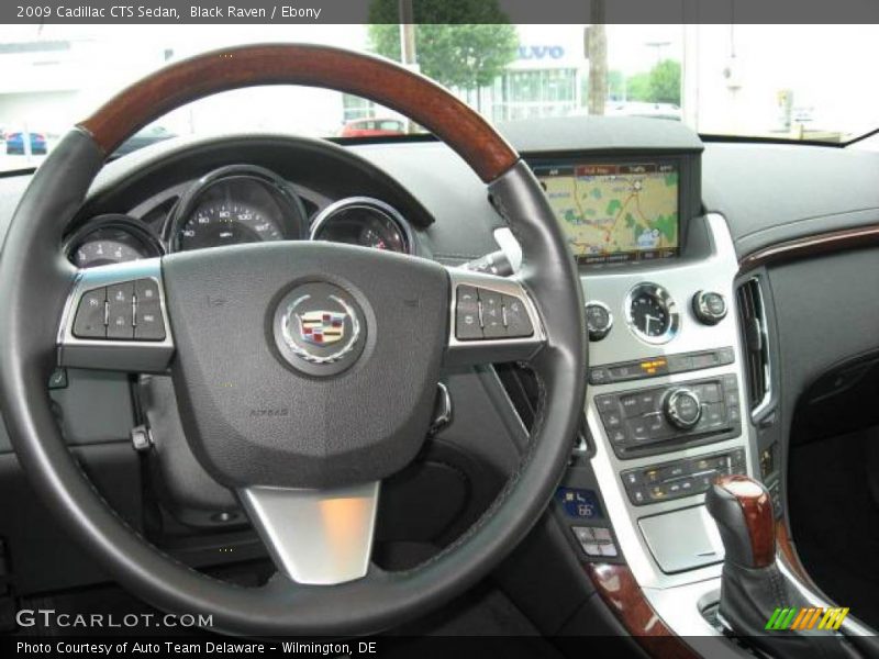 Black Raven / Ebony 2009 Cadillac CTS Sedan