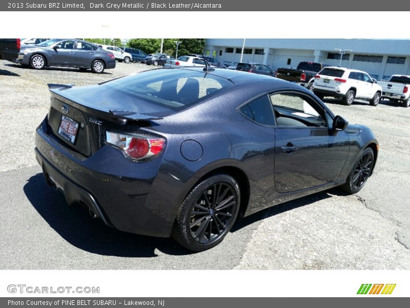 Dark Grey Metallic / Black Leather/Alcantara 2013 Subaru BRZ Limited