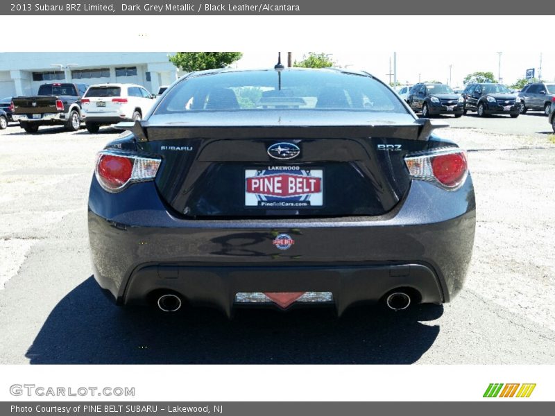 Dark Grey Metallic / Black Leather/Alcantara 2013 Subaru BRZ Limited