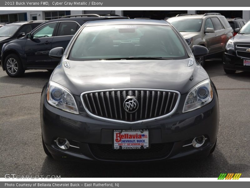 Cyber Gray Metallic / Ebony 2013 Buick Verano FWD