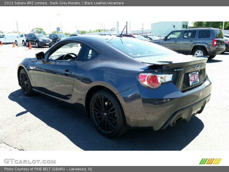 Dark Grey Metallic / Black Leather/Alcantara 2013 Subaru BRZ Limited