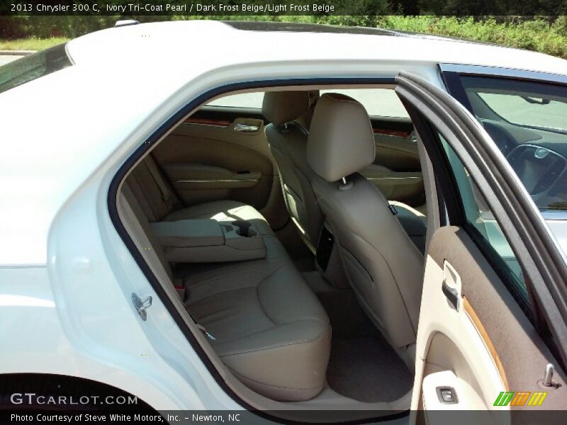 Ivory Tri-Coat Pearl / Dark Frost Beige/Light Frost Beige 2013 Chrysler 300 C