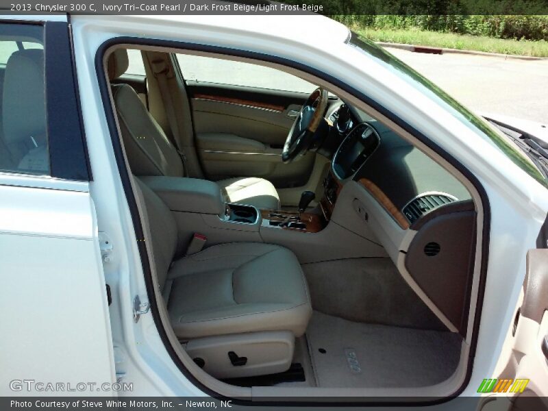 Ivory Tri-Coat Pearl / Dark Frost Beige/Light Frost Beige 2013 Chrysler 300 C