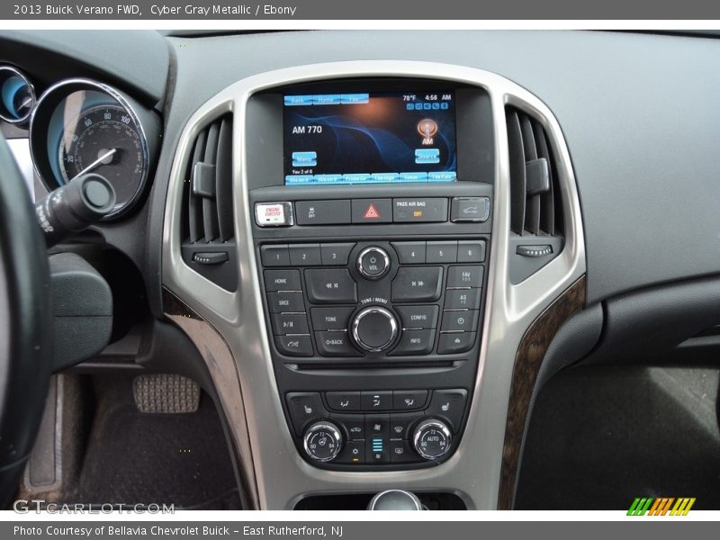 Cyber Gray Metallic / Ebony 2013 Buick Verano FWD