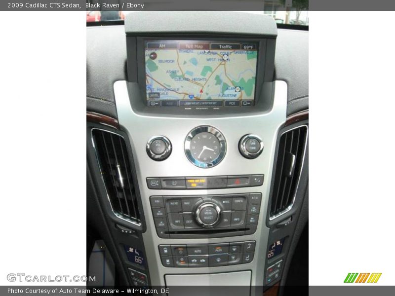 Black Raven / Ebony 2009 Cadillac CTS Sedan