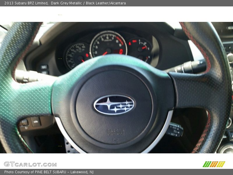 Dark Grey Metallic / Black Leather/Alcantara 2013 Subaru BRZ Limited