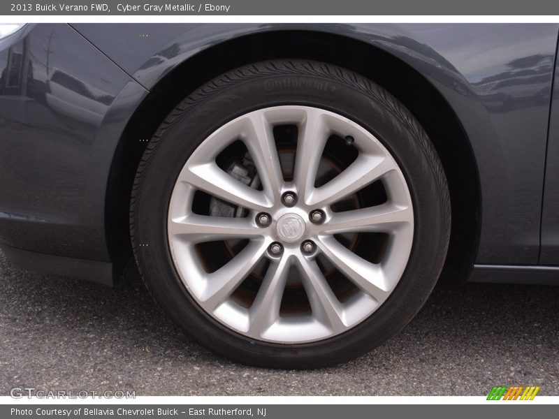 Cyber Gray Metallic / Ebony 2013 Buick Verano FWD
