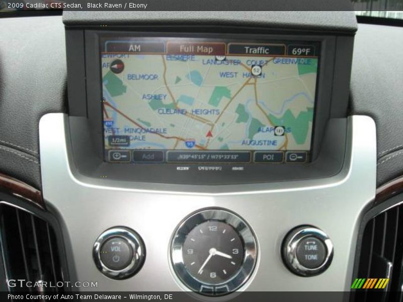 Black Raven / Ebony 2009 Cadillac CTS Sedan