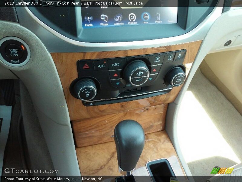 Ivory Tri-Coat Pearl / Dark Frost Beige/Light Frost Beige 2013 Chrysler 300 C