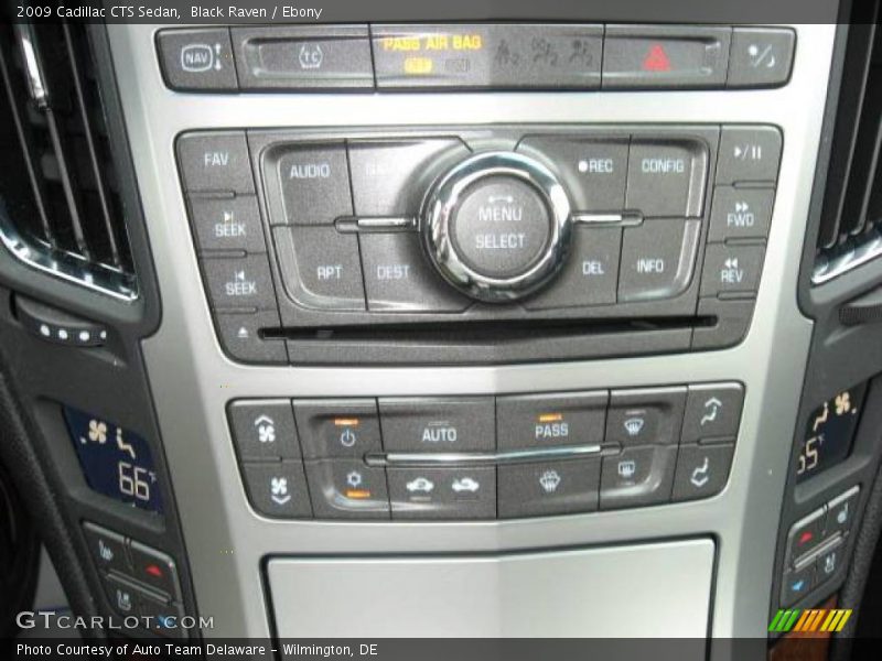 Black Raven / Ebony 2009 Cadillac CTS Sedan