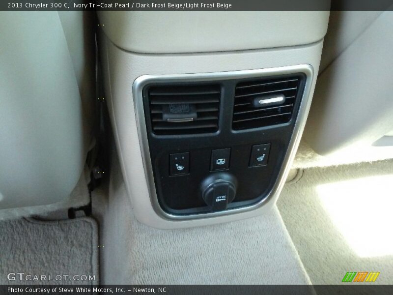 Ivory Tri-Coat Pearl / Dark Frost Beige/Light Frost Beige 2013 Chrysler 300 C