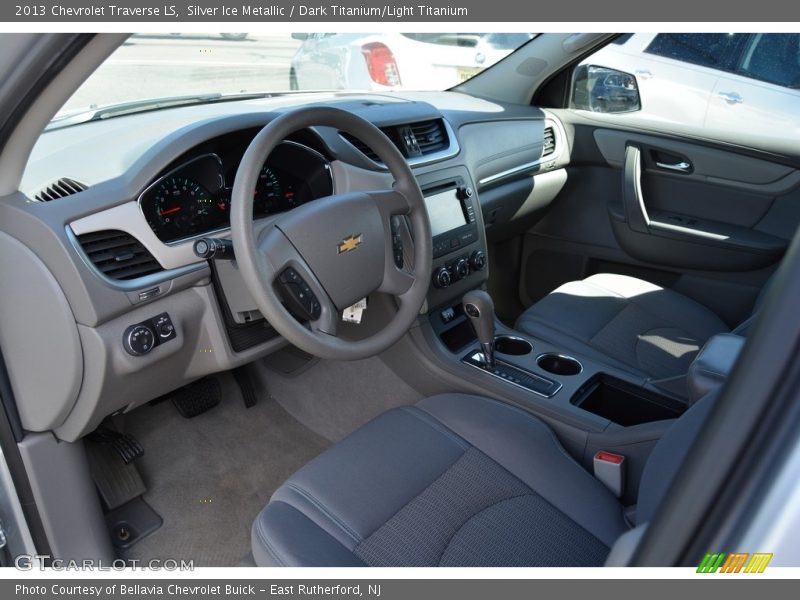 Silver Ice Metallic / Dark Titanium/Light Titanium 2013 Chevrolet Traverse LS