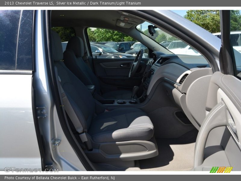 Silver Ice Metallic / Dark Titanium/Light Titanium 2013 Chevrolet Traverse LS
