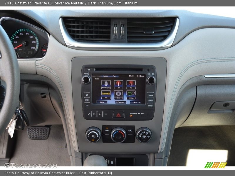 Silver Ice Metallic / Dark Titanium/Light Titanium 2013 Chevrolet Traverse LS