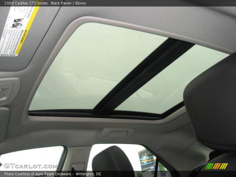 Black Raven / Ebony 2009 Cadillac CTS Sedan
