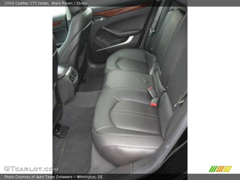 Black Raven / Ebony 2009 Cadillac CTS Sedan