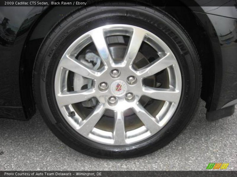 Black Raven / Ebony 2009 Cadillac CTS Sedan