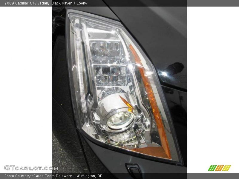 Black Raven / Ebony 2009 Cadillac CTS Sedan