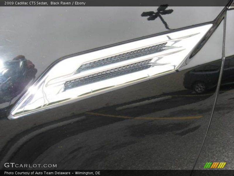 Black Raven / Ebony 2009 Cadillac CTS Sedan