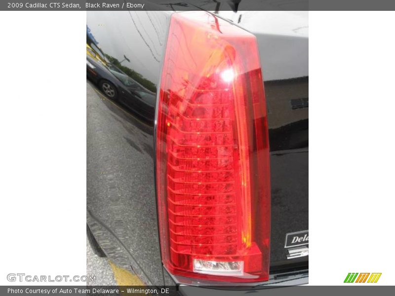 Black Raven / Ebony 2009 Cadillac CTS Sedan
