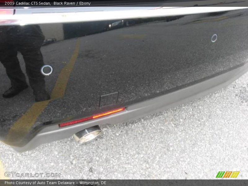Black Raven / Ebony 2009 Cadillac CTS Sedan