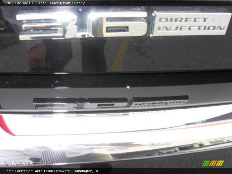Black Raven / Ebony 2009 Cadillac CTS Sedan