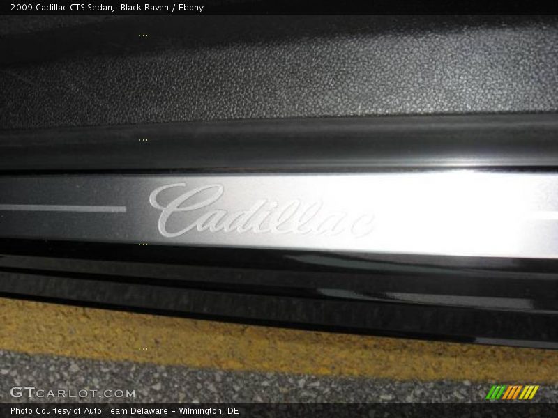 Black Raven / Ebony 2009 Cadillac CTS Sedan