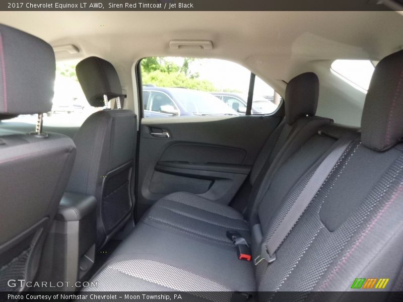 Siren Red Tintcoat / Jet Black 2017 Chevrolet Equinox LT AWD